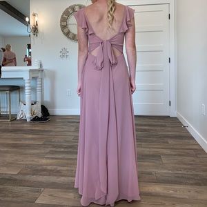 Dusty Rose Azazie Bridesmaid Dress